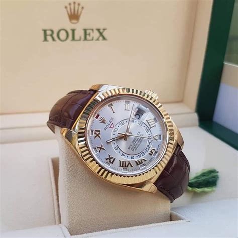 replica rolex with leather band|genuine Rolex leather watch bands.